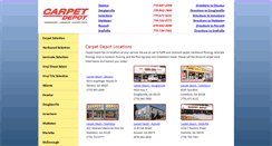 Desktop Screenshot of carpet-depot.com